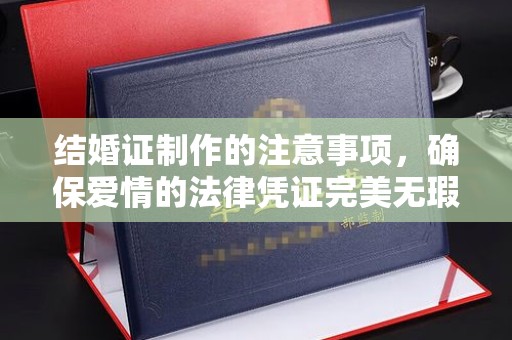 官渡结婚证制作的注意事项，确保爱情的法律凭证完美无瑕
